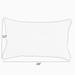 Sorra Home Sunbrella Canvas Iris Corded Indoor/ Outdoor Pillows (Set of 2) 12 in x 24 in
