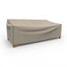 Budge Large Brown / Beige Patio Outdoor Loveseat Cover English Garden