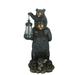 DWK Lamp Unto My Feet Bear and Cub 19 Outdoor Statue and Solar Lantern for Porch Decoration and Home DÃ©cor Rustic Yard Art Outdoor Statues and Figurines