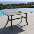 Renaissance Outdoor Hand-scraped Hardwood Rectangular Table