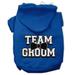 Mirage Pet Team Groom Screen Print Pet Hoodies Blue Size XL