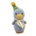 Mirage Pet 500-006 Knit Knacks Disco Duck Organic Cotton Dog Toy - Small