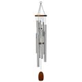 Woodstock Wind Chimes Signature Collection Magical Mystery Chimes 55 Space Odyssey Silver Wind Chime MMSO