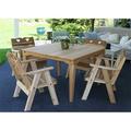 Creekvine Designs WRFSASDSCVD Cedar Country Hearts Dining Set