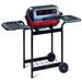 Americana Electric Cart Steel Grill with Polymer Side Tables