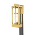 Livex Lighting - Delancey - 1 Light Outdoor Post Top Lantern in Contemporary