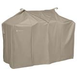 Classic Accessories Storigami Easy Fold Water-Resistant 64 Inch BBQ Grill Cover Goat Tan