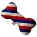 Mirage Pet 1142-TYBN10 10 in. Patriotic Stripes Bone Dog Toy