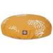 Majestic Pet | Coral Round Pet Bed For Dogs Removable Cover Yellow Large