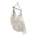 The Hamptons Collection 72â€� White Brazilian Style Hammock Chair with a Hanging Bar