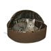 K&H Thermo Kitty Pet Cat Bed Mocha/Leopard