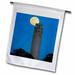 3dRose Moon Coit Tower San Francisco California - US05 JGS0013 - Jim Goldstein - Garden Flag 12 by 18-inch