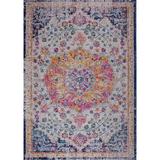 Ladole Rugs Timeless Collection Orlando Multicolor Traditional Indoor/Outdoor Durable Soft Area Rug Carpet 7x10 (6 5 x 9 5 200cm x 290cm)