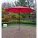 Oakland Living Corporation Metal Framed 9-foot Umbrella with Crank and Tilt system