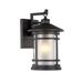 CHLOE Lighting ADESSO Transitional 1 Light Rubbed Bronze Outdoor Wall Sconce 14 Height