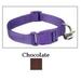 Pet Pals US2391 06 31 Zack & Zoey Nylon Cllr 6-10 In Chocolate