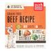 The Honest Kitchen Love: Natural Human Grade Dehydrated Dog Food Grain Free Beef 4 lbs (Makes 16 lbs)