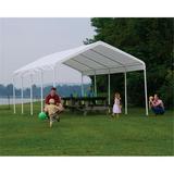 Shelterlogic Super Max 12 x 26 5-Rib Canopy White Cover