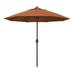 California Umbrella 9 Casa Tilt Crank Lift Patio Umbrella in Tuscan Orange