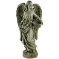 Roman 17.75 Angel with a Basket Religious Outdoor Garden Statue