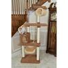 Armarkat Premium real wood Cat Tree Model X7001 Tan