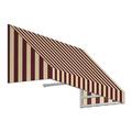 Awntech CN33-US-8BT 8.38 ft. New Yorker Window & Entry Awning Burgundy & Tan - 44 x 36 in.