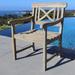 Renaissance Outdoor Hand-scraped Hardwood Arm Chair