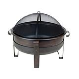 Fire Sense Cornell 35 in. Round Wood Burning Fire Pit
