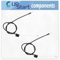 2-Pack 532176556 Engine Cable Replacement for Husqvarna ROTARY LAWN MOWER (96114000707) (2007-03) Lawn Mower: Consumer Walk Behind - Compatible with 176556 162778 Zone Control Cable