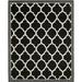 SAFAVIEH Amherst Wendy Geometric Area Rug Anthracite/Ivory 8 x 10