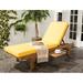 Safavieh Newport Outdoor Modern Chaise Lounge Chair with Cushion