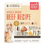 The Honest Kitchen Verve: Natural Human Grade Dehydrated Dog Food Beef & Organic Grains 4 lbs (Makes 16 lbs)