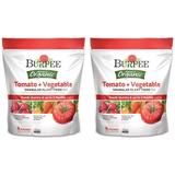 Burpee Organic Tomato and Vegetable Granular 2 Pack Plant Food 4 lb