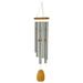 Woodstock Wind Chimes Signature Collection Chimes of Olympos 36 Silver Wind Chime OWS