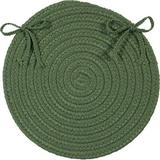 BR69A015X015 Boca Raton - Moss Green Chair Pad Set (4) Chair Pad 100% Polypropylene - Chair Pad.