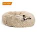 The Original Calming Donut Shag Cuddler â„¢- 23x23 Taupe