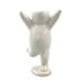 NW Wholesaler - White Ceramic Cheering Air Head Planter | Air Plant Holder
