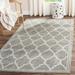 SAFAVIEH Amherst Wendy Geometric Area Rug Grey/Light Grey 9 x 12