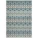 SAFAVIEH Veranda Luwig Southwestern Indoor/Outdoor Area Rug 6 7 x 9 6 Turquoise/Blue