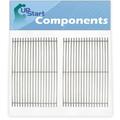 2-Pack BBQ Grill Cooking Grates Replacement Parts for Weber 3880001 - Compatible Barbeque Grid 19 1/2