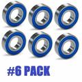 6 Pack McLane Lawn Mower Spindle Bearing 2036 ID0.625 OD1.375 Height0.430 (6 pack)