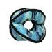 Tuffy Ultimate 4WayRing Camo Blue Durable and Squeaky Dog Toy