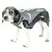 Pet Life JKHL2BKSM Helios Altitude-Mountaineer Wrap-Hook Eye Adhesive Protective Waterproof Dog Coat Black - Small