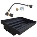 Tretco OB2BB-BK2-30-LP 27 in. Powder Coated Burner Island Kit Liquid Propane