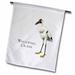 3dRose Whooping Crane Shorebird - Garden Flag 12 by 18-inch