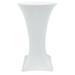 Your Chair Covers - 24 inch Highboy Cocktail Round Stretch Spandex Table Cover White for Wedding Party Birthday Patio etc.