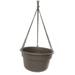 Bloem Dura Cotta Self Watering Hanging Basket Planter 12 Peppercorn