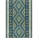 Machine Made Green Green Indoor/Outdoor Rugs