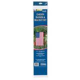 Annin 251 12 x 18-Inch U.S. Garden U.S. Flag/Banner Kit - Quantity 1