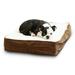 Happy Hounds Oscar Sherpa Orthopedic Dog Bed Latte Extra Small (24 x 18 in.)